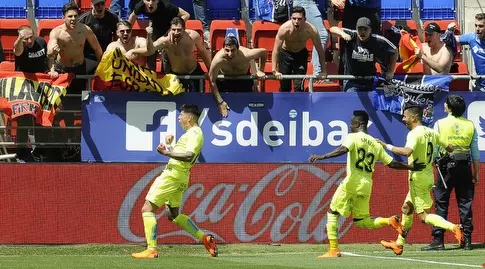 שחקני חטאפה חוגגים (La Liga)