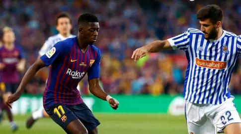 אוסמן דמבלה מול ראול נבאס (La Liga)