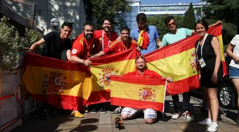 אוהדי נבחרת ספרד (רדאד ג'בארה)