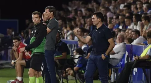 אסייר גריטאנו ולאו פרנקו על הקווים (La Liga)