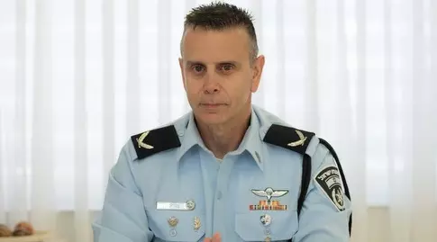 ראש חטיבת האבטחה במשטרה, תנ”צ מוריס חן (דוברות משטרת ישראל)
