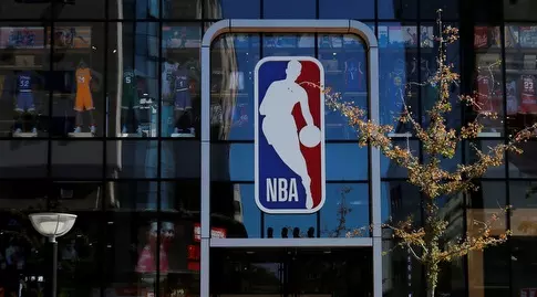 לוגו ה-NBA (רויטרס)