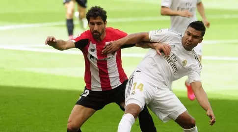 ראול גארסיה במאבק על קאסמירו (La Liga)