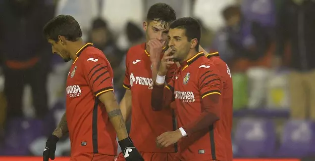 שחקני חטאפה חוגגים (La Liga)