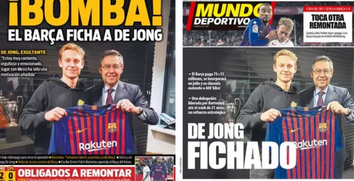 כותרות העיתונים בספרד (מערכת ONE)