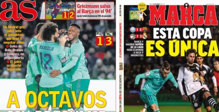 כותרות העיתונים בספרד (צילום מסך) (מערכת ONE)