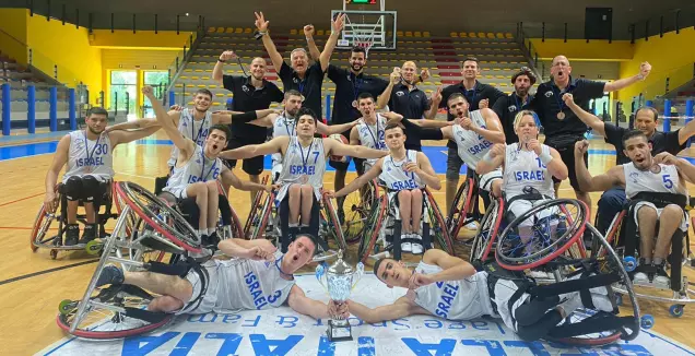 נבחרת ישראל בכדורסל כסאות גלגלים (טל רם)