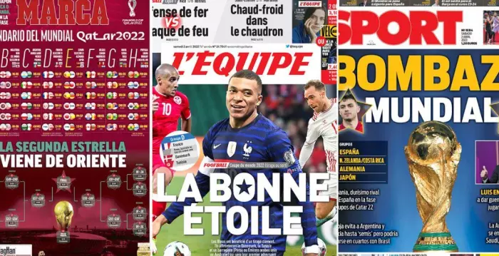 כותרות העיתונים באירופה (צילום מסך)