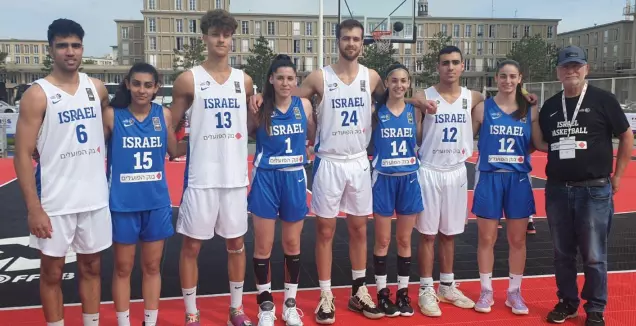 שחקני ושחקניות נבחרת ישראל ב-3X3 (פרטי)