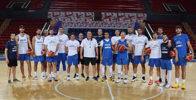 נבחרת ישראל בגיאורגיה (באדיבות איגוד הכדורסל)