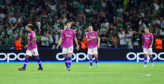 Juventus players in shock (Hagi Michaeli)