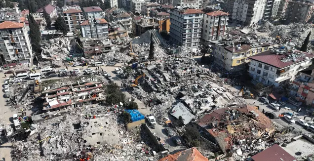 נזקי רעידת האדמה בהטאיי, טורקיה (רויטרס)