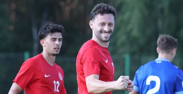 עומרי אלטמן חוגג (דוברות מועדון הפועל תל אביב)
